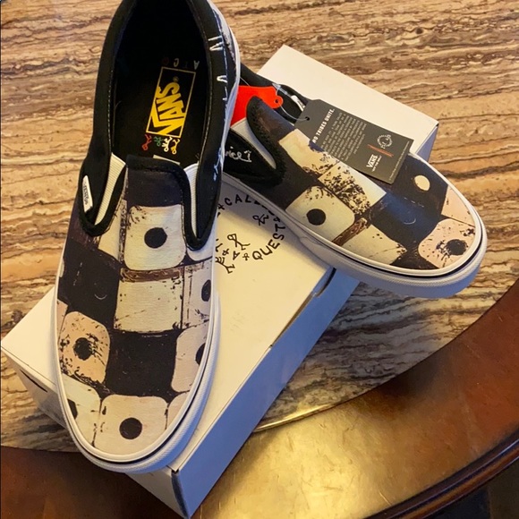 a tribe called quest vans slip on